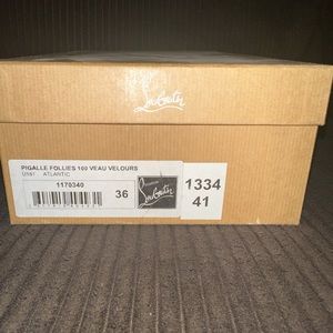 Christian Louboutin Pigalle Follies 100 Veau Velours